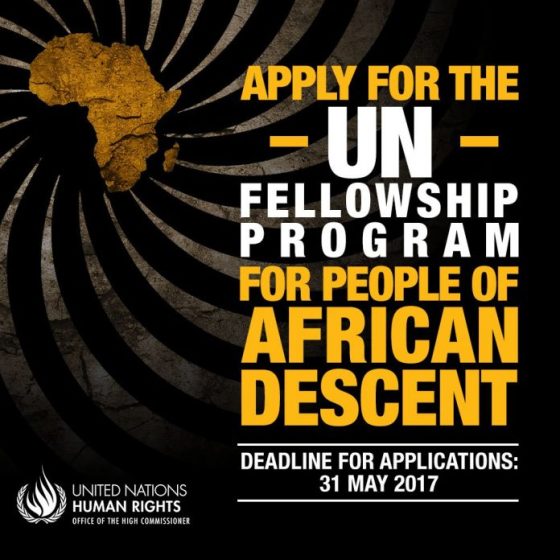 OHCHR UN Fellowship Programme for People of African Descent