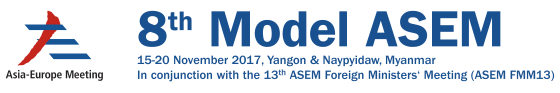 8th Model Asia Europe Meeting (ASEM) in Myanmar