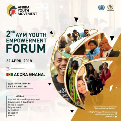 2nd Afrika Youth Movement Retreat and Youth Empowerment Forum 2018, Accra - GHANA