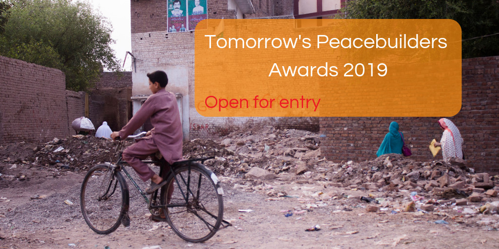 Tomorrow’s Peacebuilders Award 2019