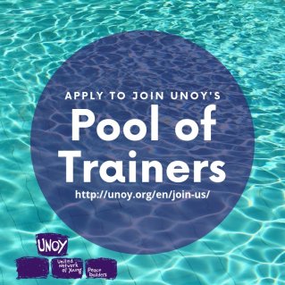 Call for UNOY Peacebuilders Pool of Trainers
